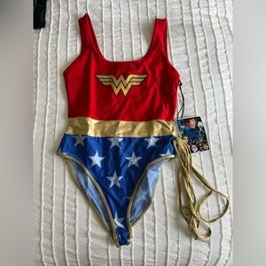 Forever 21 Wonder Woman One-Piece suit costume bathing suit